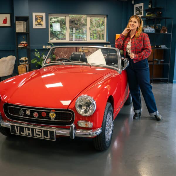 1971 MG Midget Red 41