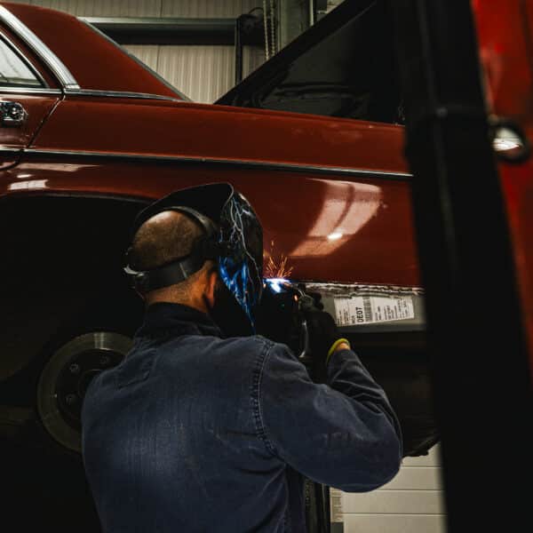 1973 Mercedes 250SE Welding 10