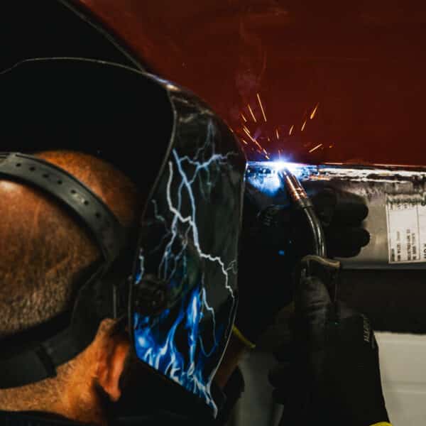 1973 Mercedes 250SE Welding 11