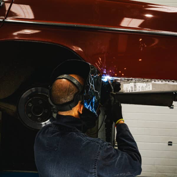 1973 Mercedes 250SE Welding 12