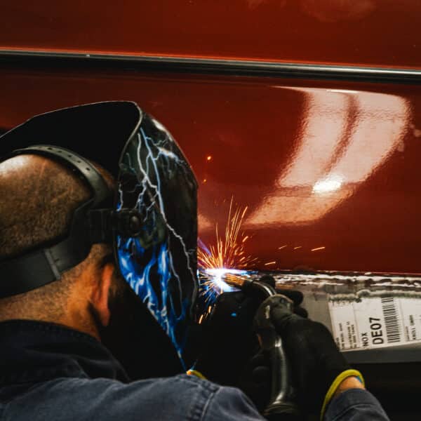 1973 Mercedes 250SE Welding 9