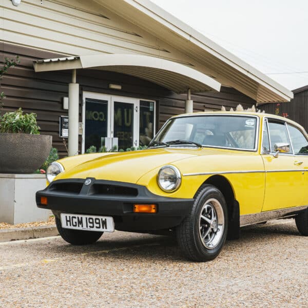 1980 MGB GT Arrival