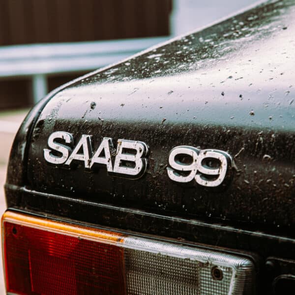 1981 Saab 99 Turbo Arrival Photoshoot 16