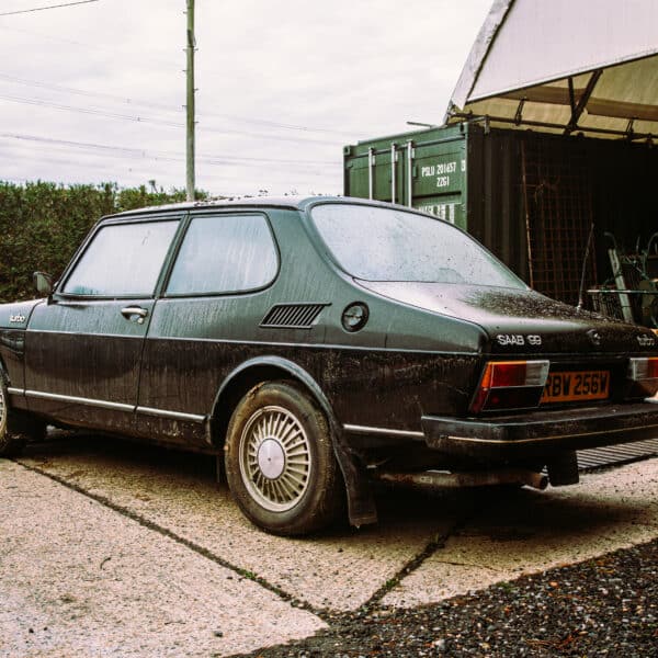 1981 Saab 99 Turbo Arrival Photoshoot 17