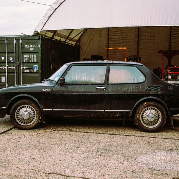1981 Saab 99 Turbo Arrival Photoshoot 19
