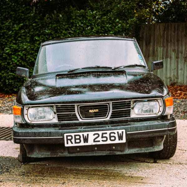 1981 Saab 99 Turbo Arrival Photoshoot 3