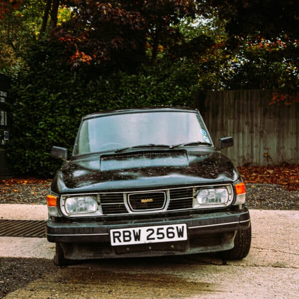 1981 Saab 99 Turbo Arrival Photoshoot 4