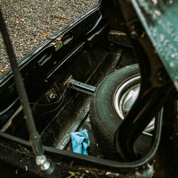 1981 Saab 99 Turbo Arrival Photoshoot 45