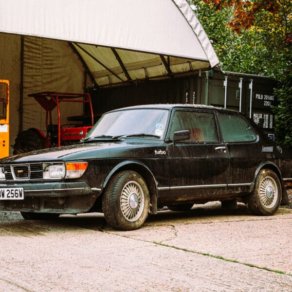 1981 Saab 99 Turbo Arrival Photoshoot