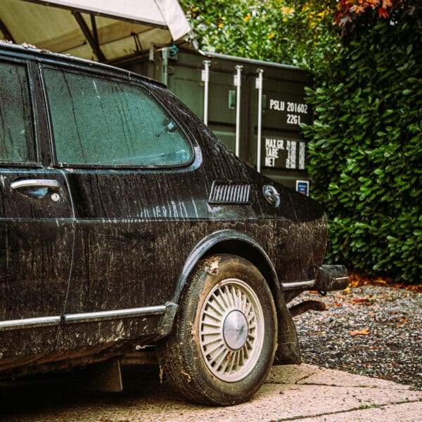 1981 Saab 99 Turbo Arrival Photoshoot 96