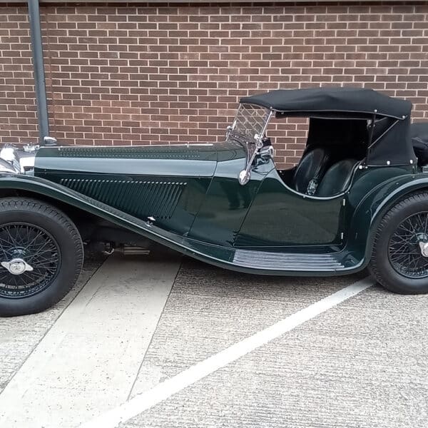 211025 1939 Jaguar SS100 New Brake Shoes Fitted 2