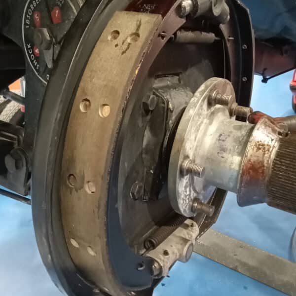 211025 1939 Jaguar SS100 New Brake Shoes Fitted 5
