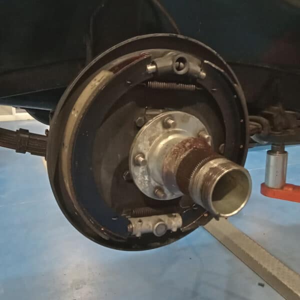 211025 1939 Jaguar SS100 New Brake Shoes Fitted 6