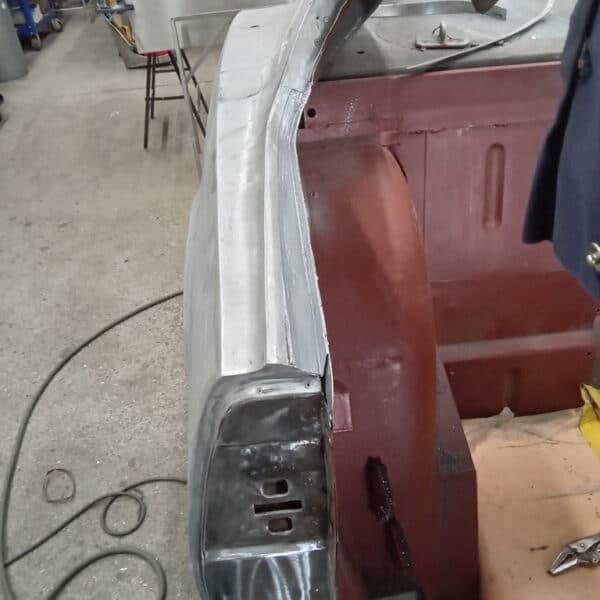 211025 1970 Aston Martin DBS Window Pillar Repair