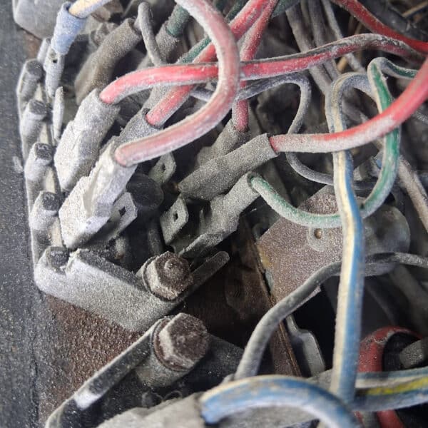 211025 1970 Aston Martin DBS Wiring Remove