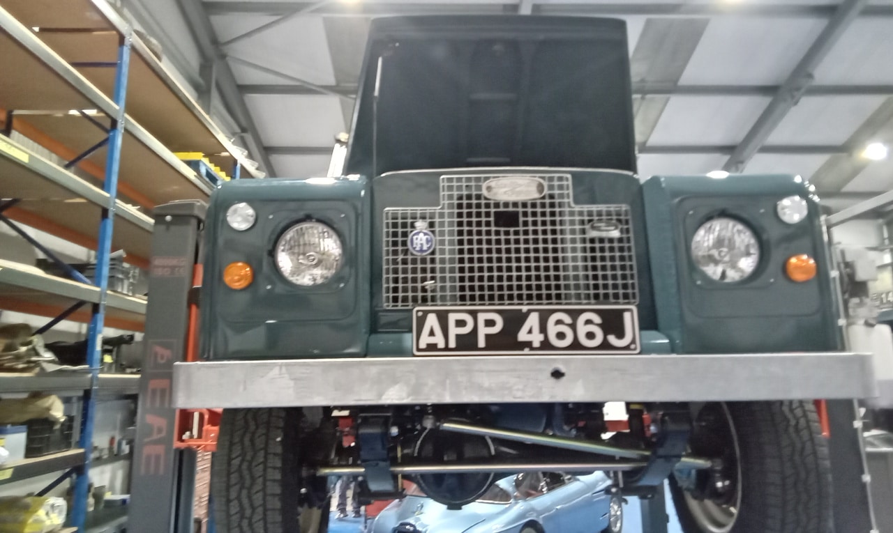 211025 1971 Land Rover Series IIA Appraisal and Repairs 2