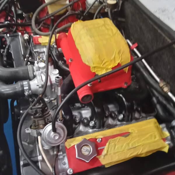 211025 1987 Maserati BiTurbo Engine Bay Refit 11