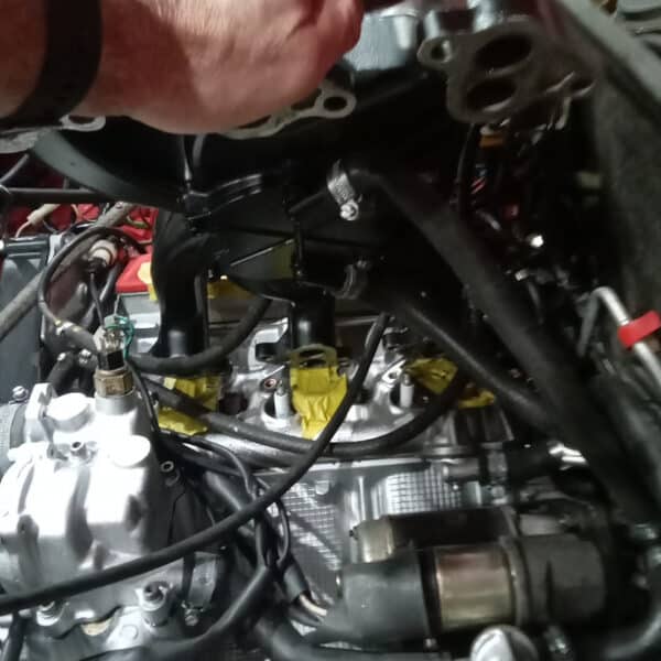 211025 1987 Maserati BiTurbo Engine Bay Refit 12