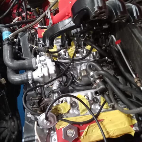 211025 1987 Maserati BiTurbo Engine Bay Refit 15