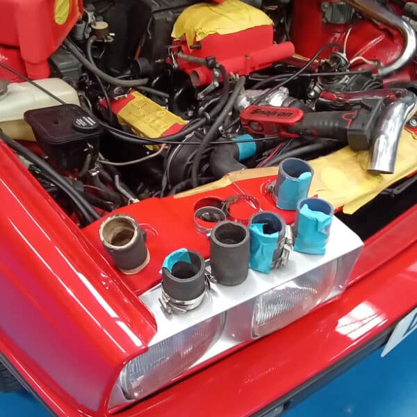 211025 1987 Maserati BiTurbo Engine Bay Refit 3