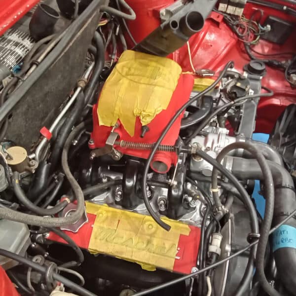 211025 1987 Maserati BiTurbo Engine Bay Refit 6
