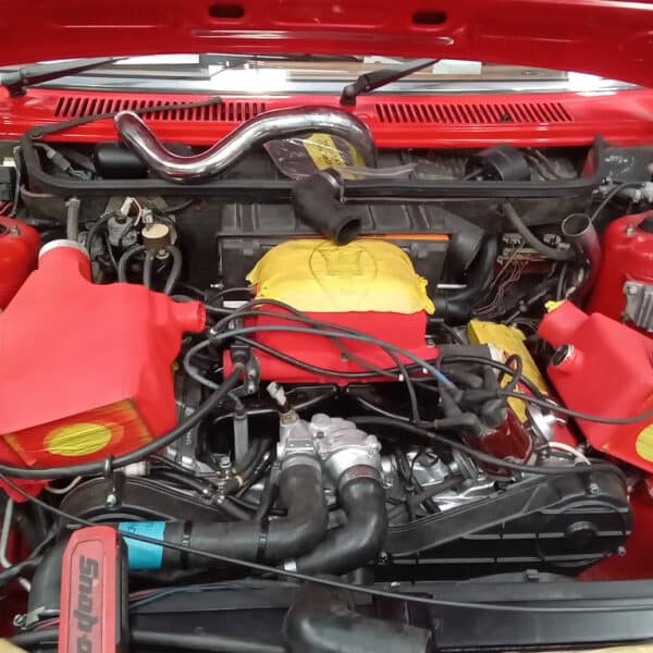 211025 1987 Maserati BiTurbo Engine Bay Refit