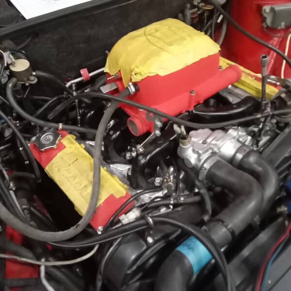 211025 1987 Maserati BiTurbo Engine Bay Refit 9
