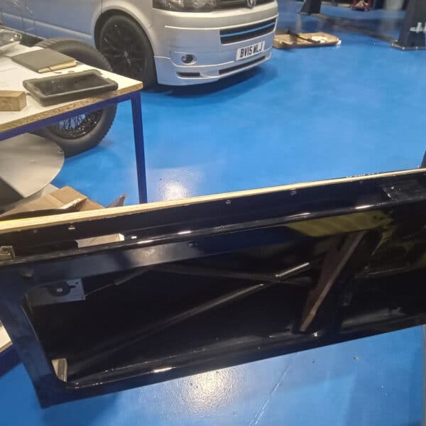 231025 1953 Aston Martin DB2 NS Door Wood Fillet