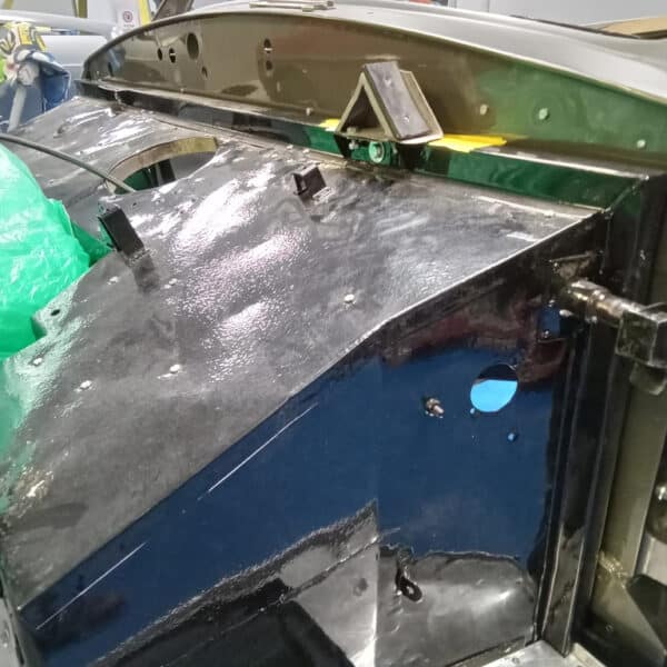 231025 1955 Aston Martin DB2 Drophead Coupe Bulkhead Trims 2