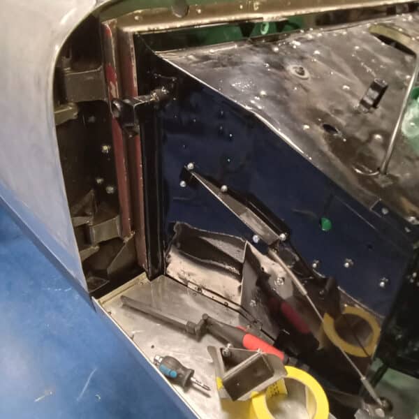 231025 1955 Aston Martin DB2 Drophead Coupe Bulkhead Trims 3