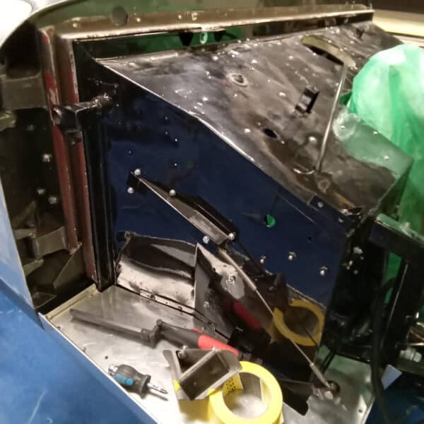 231025 1955 Aston Martin DB2 Drophead Coupe Bulkhead Trims 4