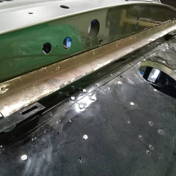 231025 1955 Aston Martin DB2 Drophead Coupe Bulkhead Trims 5