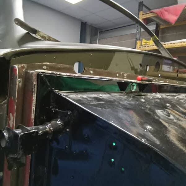 231025 1955 Aston Martin DB2 Drophead Coupe Bulkhead Trims 8