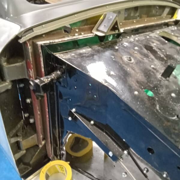 231025 1955 Aston Martin DB2 Drophead Coupe Bulkhead Trims 9