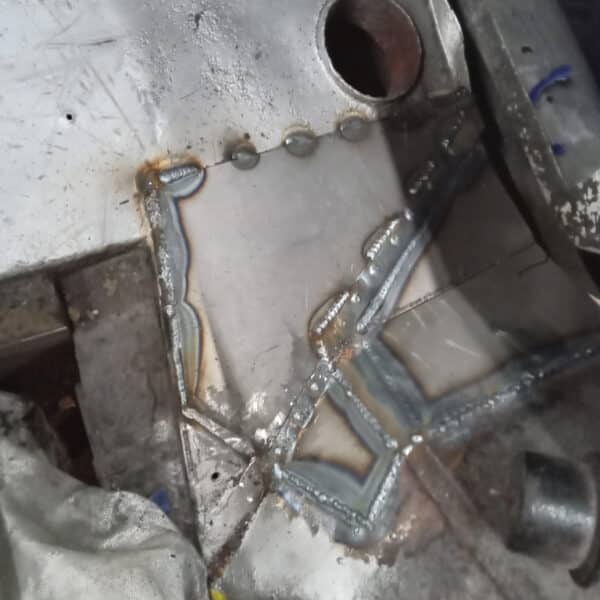 231025 1969 Aston Martin DBS Repairs under Heater Motor 5