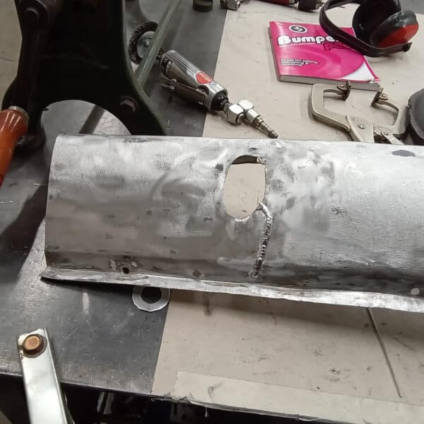 231025 1970 Aston Martin DBS Panel Repairs