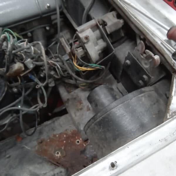 231025 1970 Aston Martin DBS Rust Under Blower Motor 4
