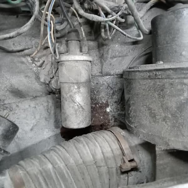 231025 1970 Aston Martin DBS Rust Under Blower Motor