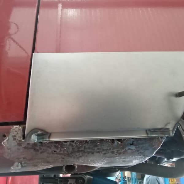 231025 1973 Mercedes 250 Replacement Front Sill Panels 3