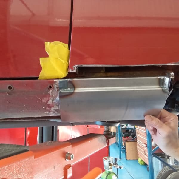 231025 1973 Mercedes 250 Replacement Front Sill Panels 7