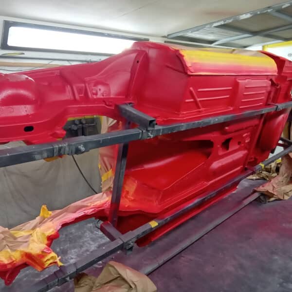 231025 1978 Mercedes 350SL Body Coloured Raptor Guard 10