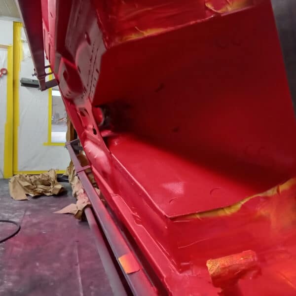 231025 1978 Mercedes 350SL Body Coloured Raptor Guard 4