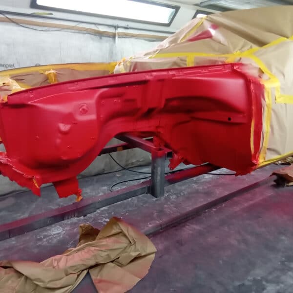 231025 1978 Mercedes 350SL Body Coloured Raptor Guard 5