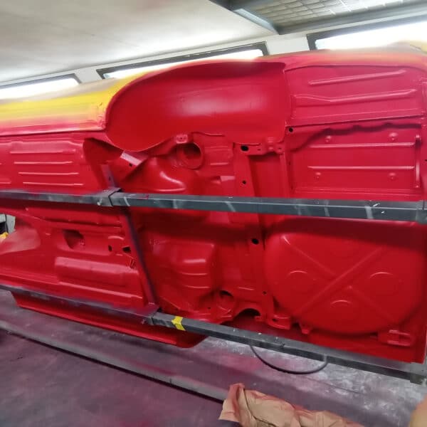 231025 1978 Mercedes 350SL Body Coloured Raptor Guard 9