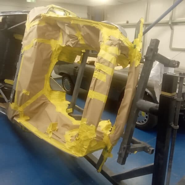 231025 1978 Mercedes 350SL Masked for Raptor and Seam Sealed 5