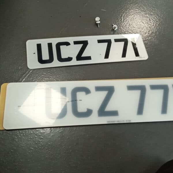 231025 1998 TVR Chimaera Plate Change 3