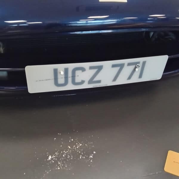 231025 1998 TVR Chimaera Plate Change 4