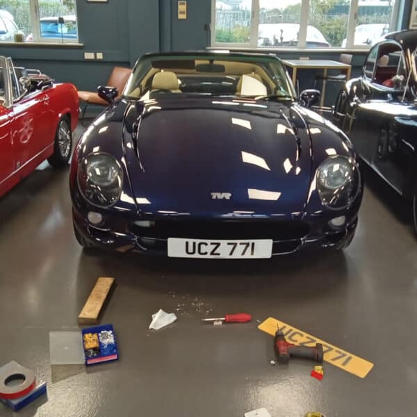 231025 1998 TVR Chimaera Plate Change 6