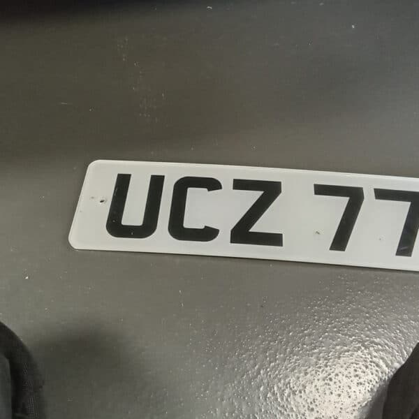 231025 1998 TVR Chimaera Plate Change