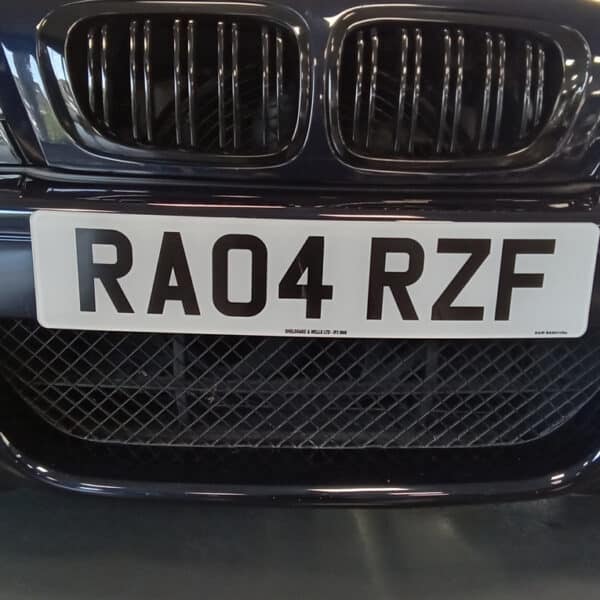 231025 2004 BMW M3 Number Plate Change 4